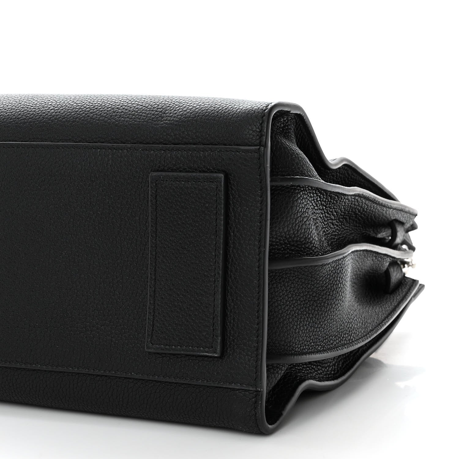 Saint Laurent Grained Calfskin Small Supple Sac De Jour Black 9 of 9
