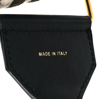 Fendi Ribbon Vitello Seta FF 1974 Adjustable Strap You Nube Military Chocolate 3 of 3