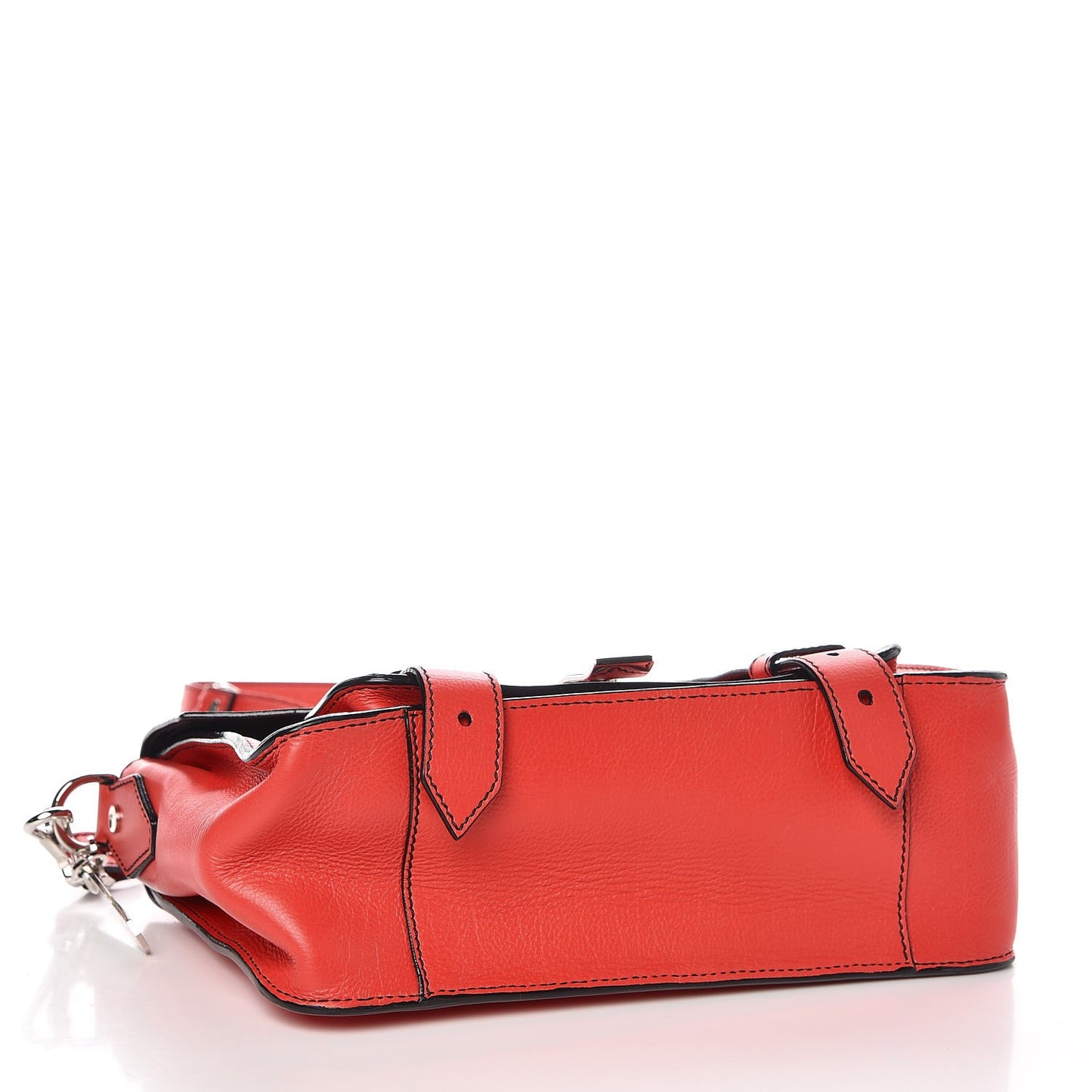 Grainy Calfskin Tiny PS1 Satchel Geranium