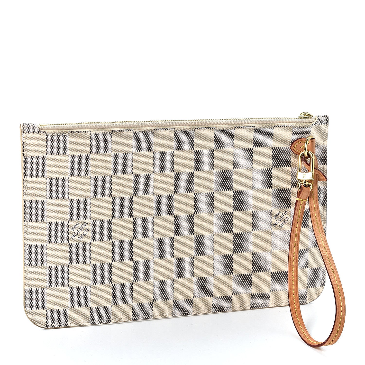 Louis Vuitton Damier Azur Neverfull MM GM Pochette 2 of 8