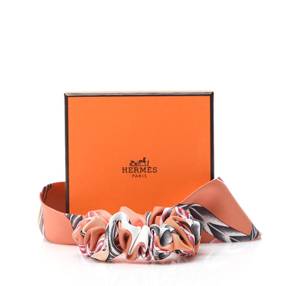 Hermes Silk Bella Twilly Scrunchie 4 of 4