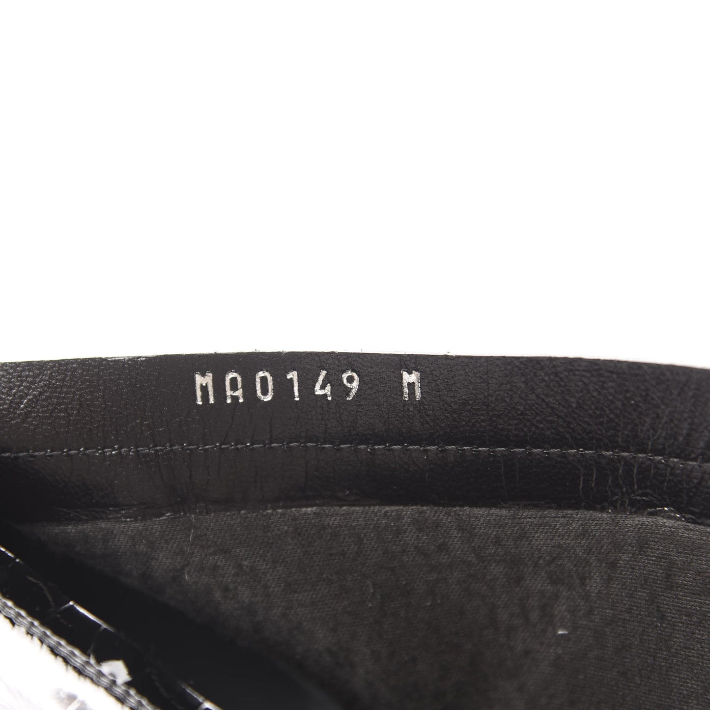 Patent Silhouette Ankle Boots 40 Black