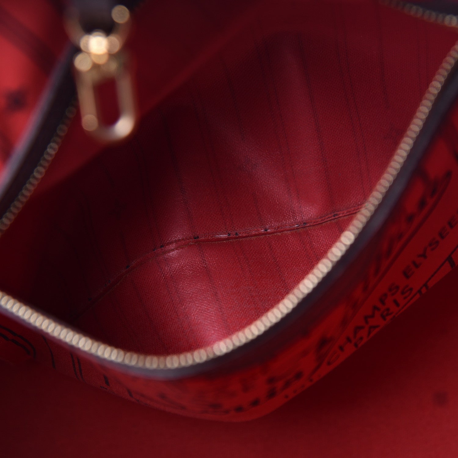 Louis Vuitton Damier Ebene Neverfull MM 9 of 19