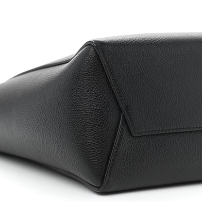 Celine Soft Grained Calfskin Small Sangle Bucket Bag Black 8 of 9