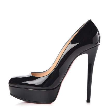 Christian Louboutin Patent Bianca 140 Pumps 39 Black 1 of 12