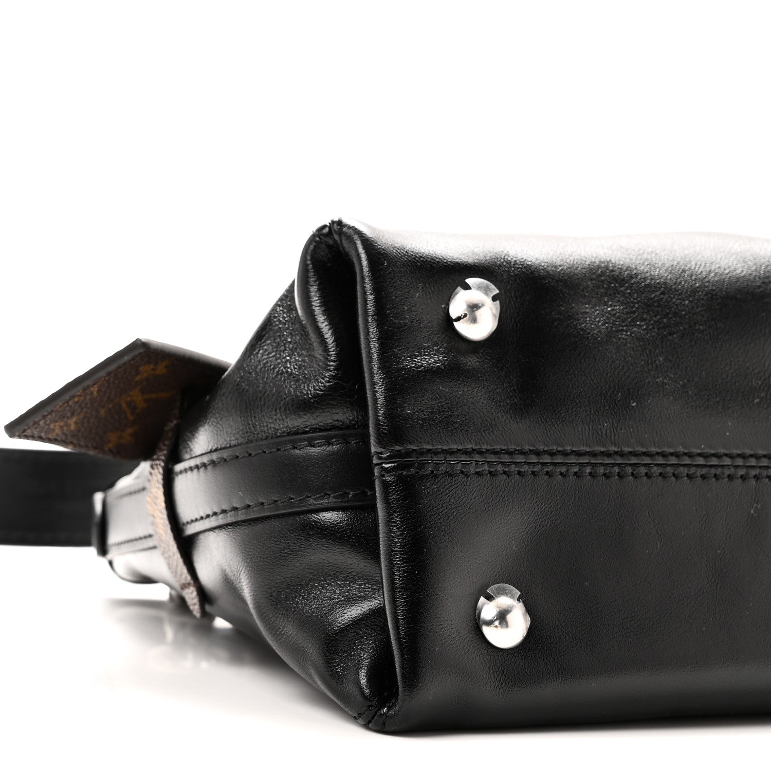 Louis Vuitton Lambskin CarryAll Vibe BB Black 8 of 9
