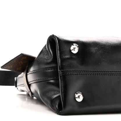Louis Vuitton Lambskin CarryAll Vibe BB Black 8 of 9