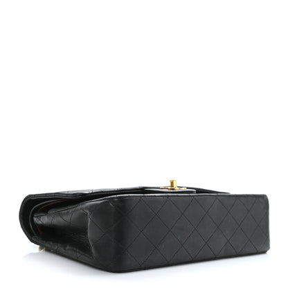 Chanel Lambskin Quilted Medium Double Flap Black 4 of 9