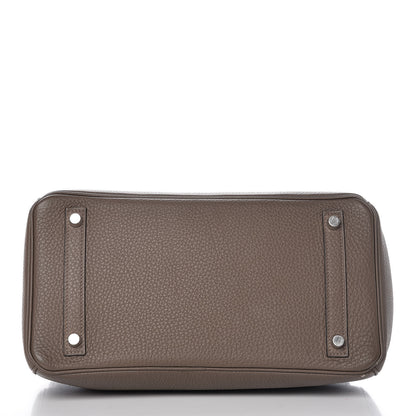 Hermes Togo Birkin 30 Etain 6 of 43