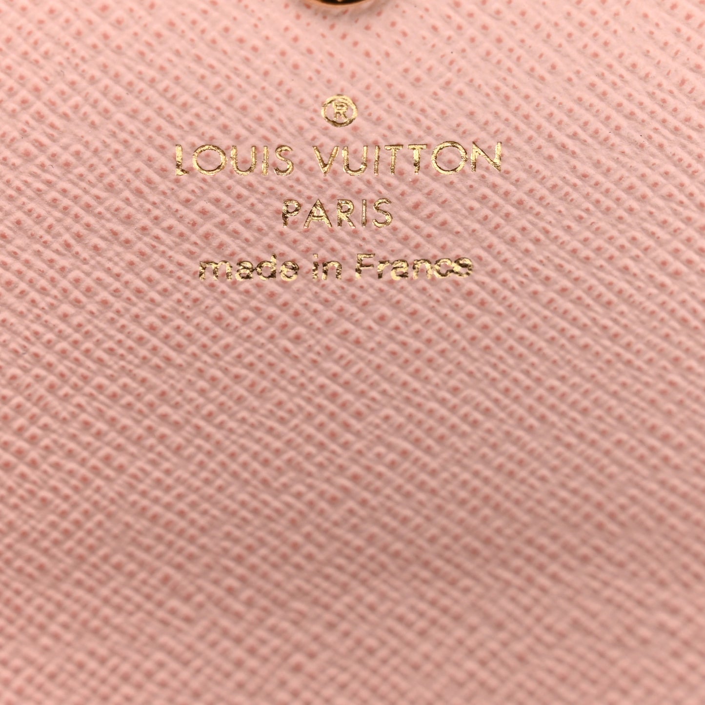 Monogram Emilie Wallet Rose Ballerine