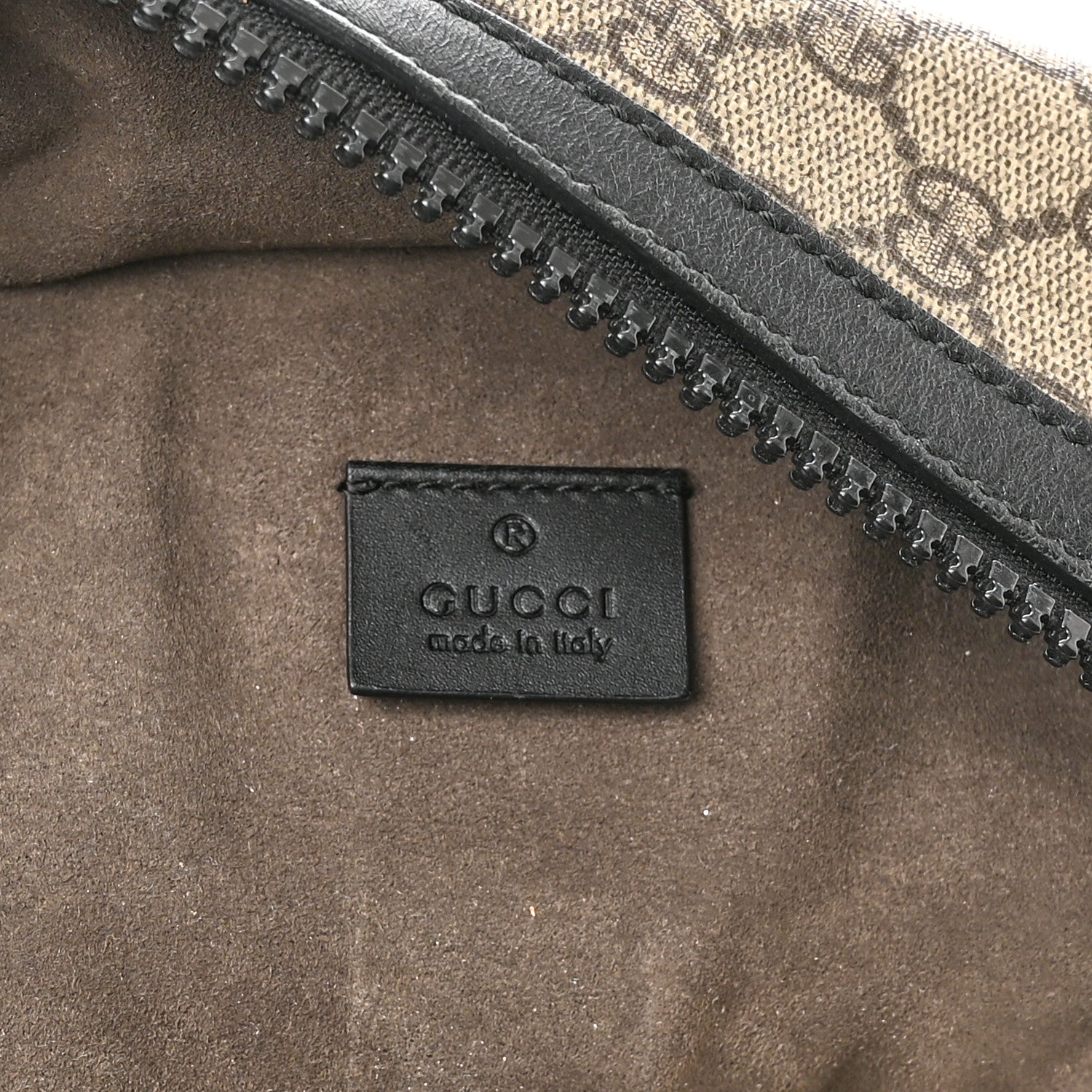 Gucci GG Supreme Monogram Medium Backpack Black 6 of 14
