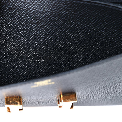 Hermes Epsom Constance Long Wallet Black 7 of 7