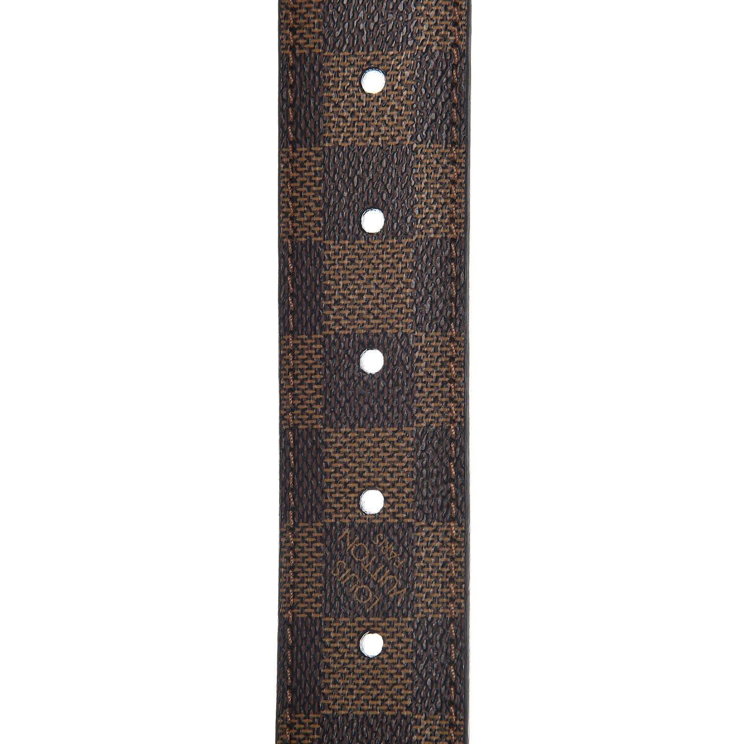 Louis Vuitton Damier Ebene Riveted Belt 100 40 7 of 7