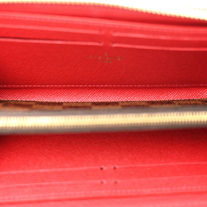 Louis Vuitton Damier Ebene Clemence Wallet Cherry 5 of 8
