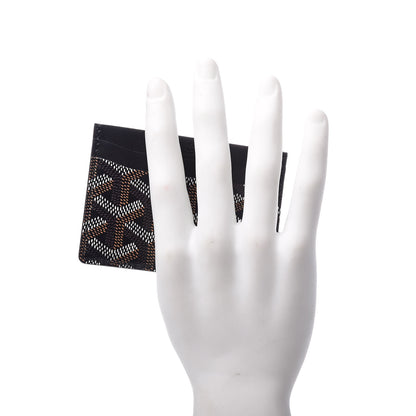 Goyard Goyardine Saint Sulpice Card Holder Black 2 of 7