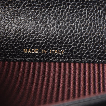 Chanel Caviar Quilted Flap Card Holder Black 7 of 10