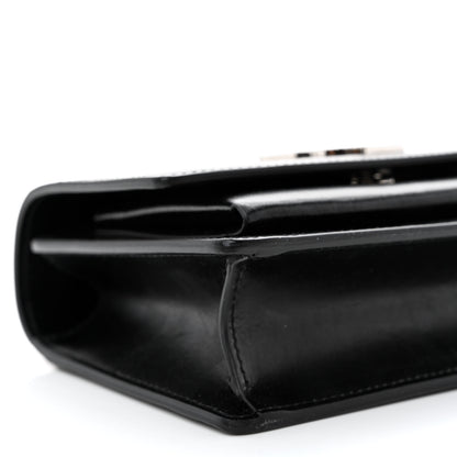 Saint Laurent Calfskin Monogram Sunset Chain Wallet Black 8 of 10