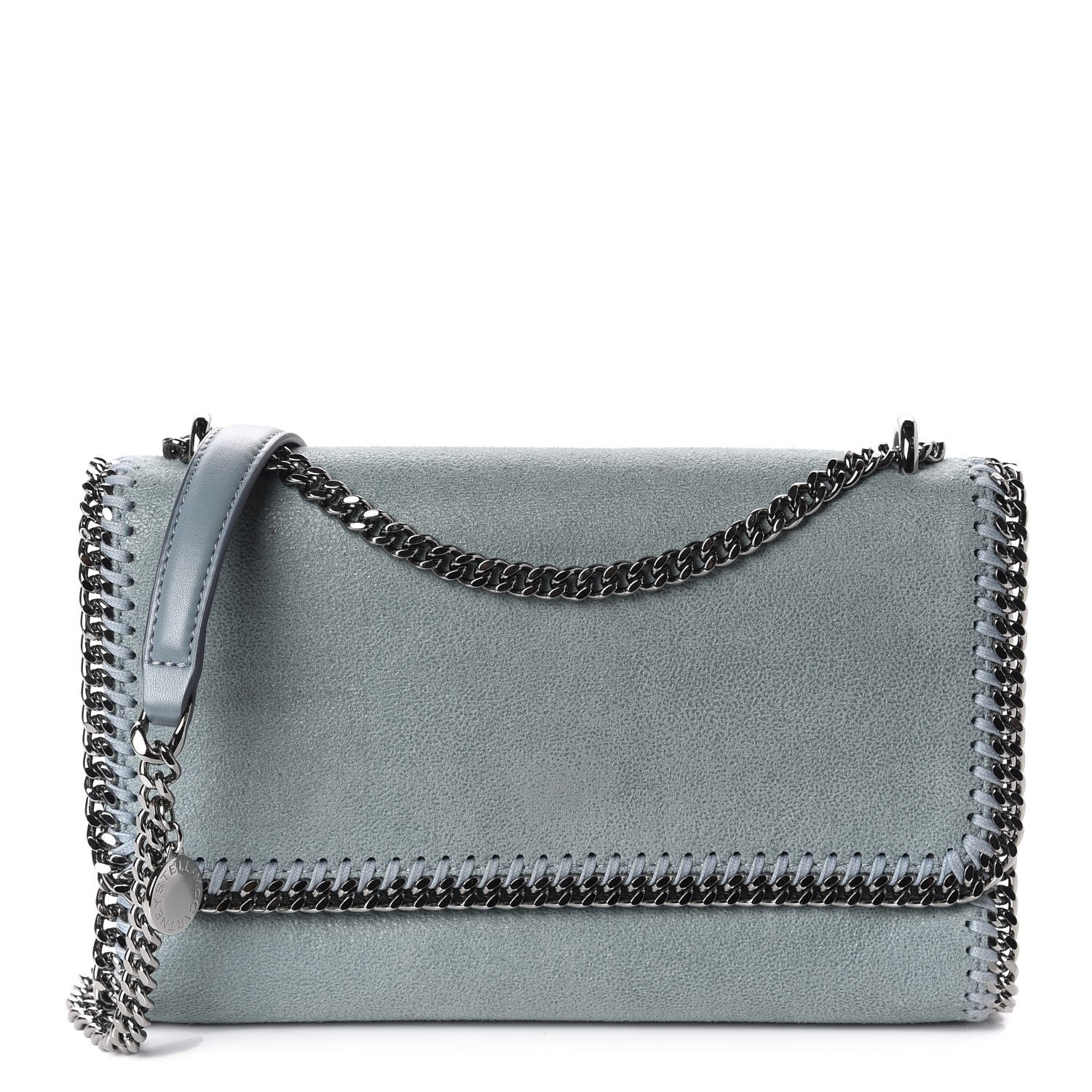Stella McCartney Shaggy Deer Falabella Messenger Light Blue 1 of 11