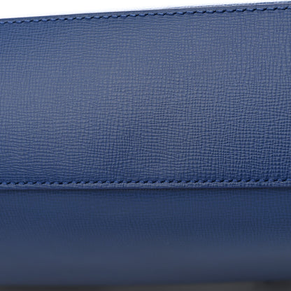 Burberry Textured Calfskin Barrow Briefcase Deep Blue 13 of 16