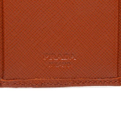 Prada Saffiano Metal 6 Key Holder Rame 6 of 8