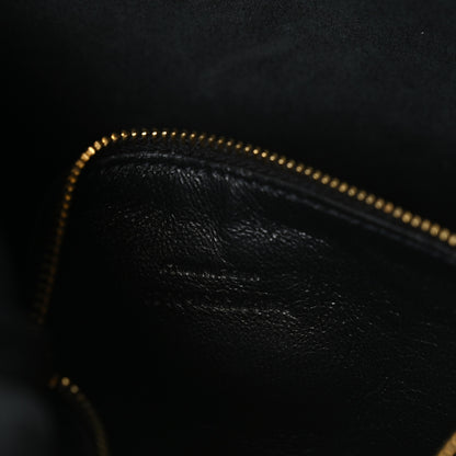 Saint Laurent Smooth Calfskin Small Le 5 A 7 Soft Hobo Black 6 of 9