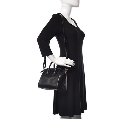 Givenchy Shiny Lord Calfskin Mini Antigona Black 2 of 12
