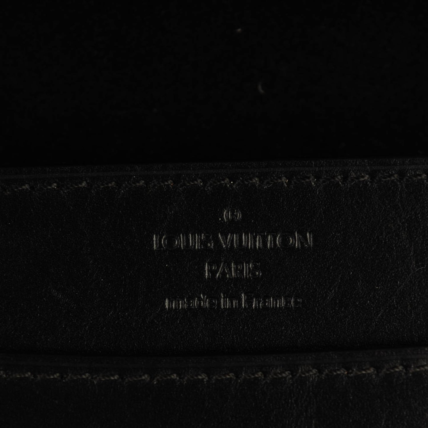 Calfskin Chain Louise MM Black