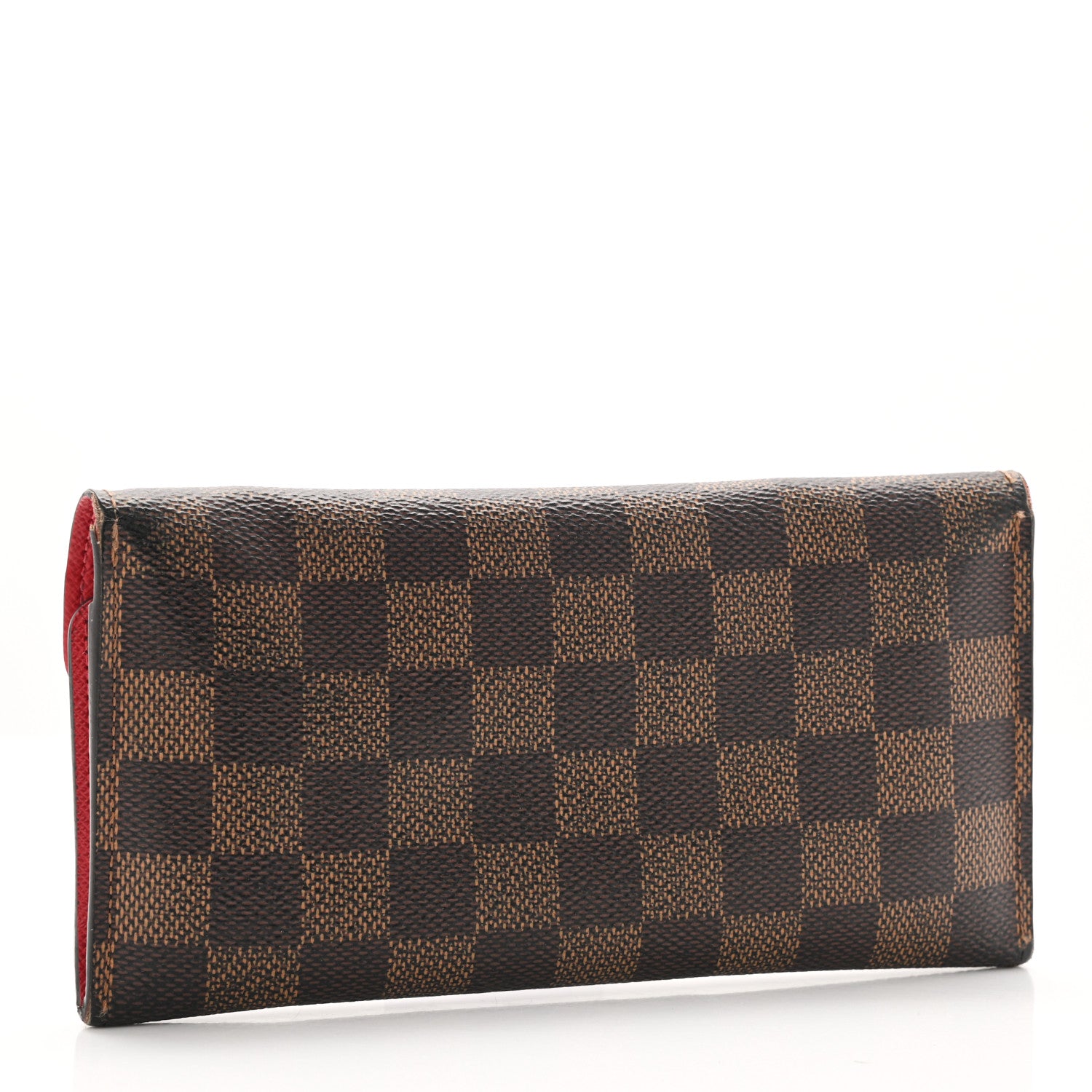Louis Vuitton Damier Ebene Josephine Wallet Red 3 of 8
