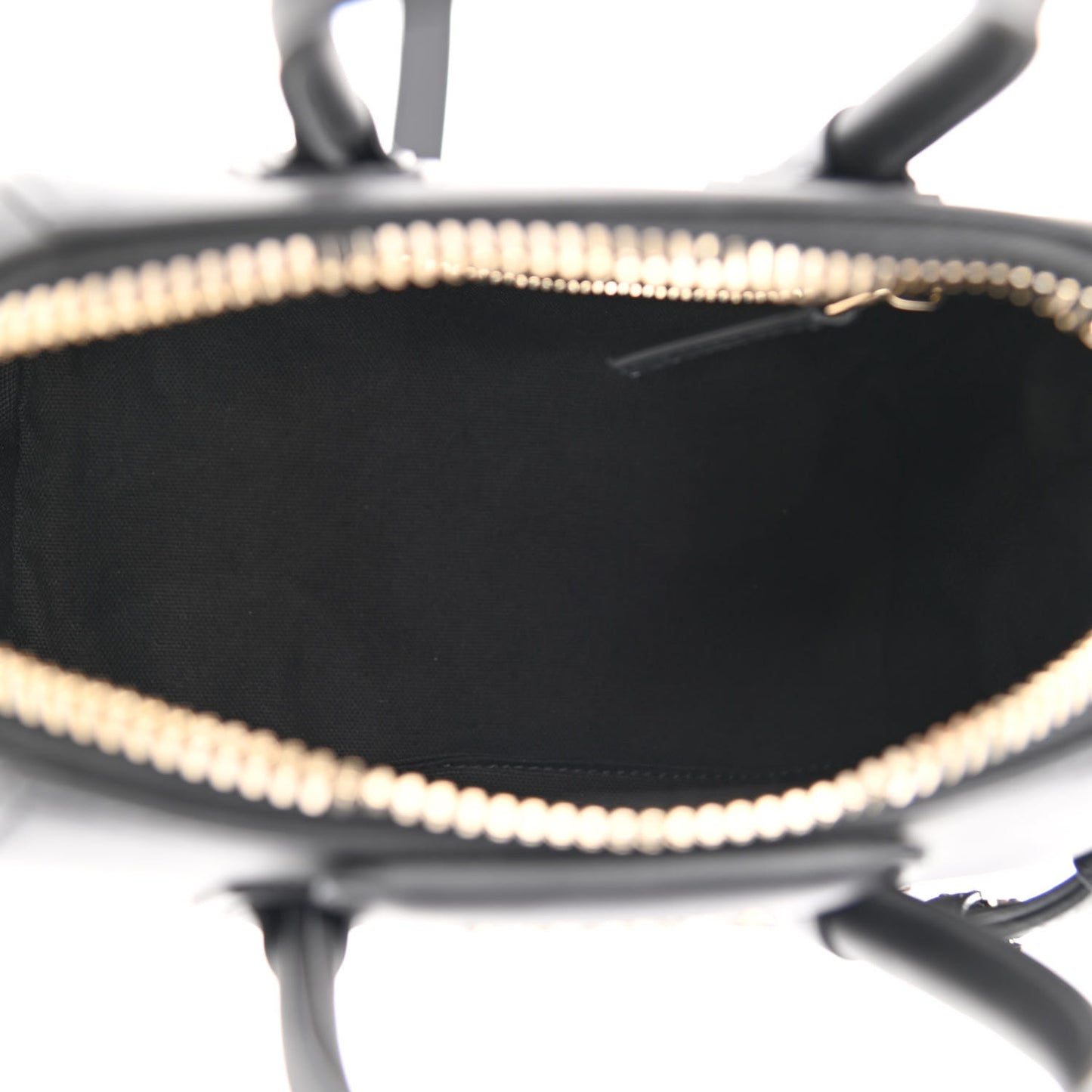 Smooth Calfskin Triangle Studded Mini Antigona Black