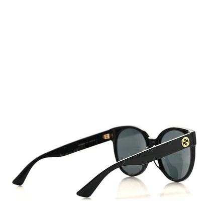 Gucci Acetate Round Sunglasses GG0035S Black 4 of 7