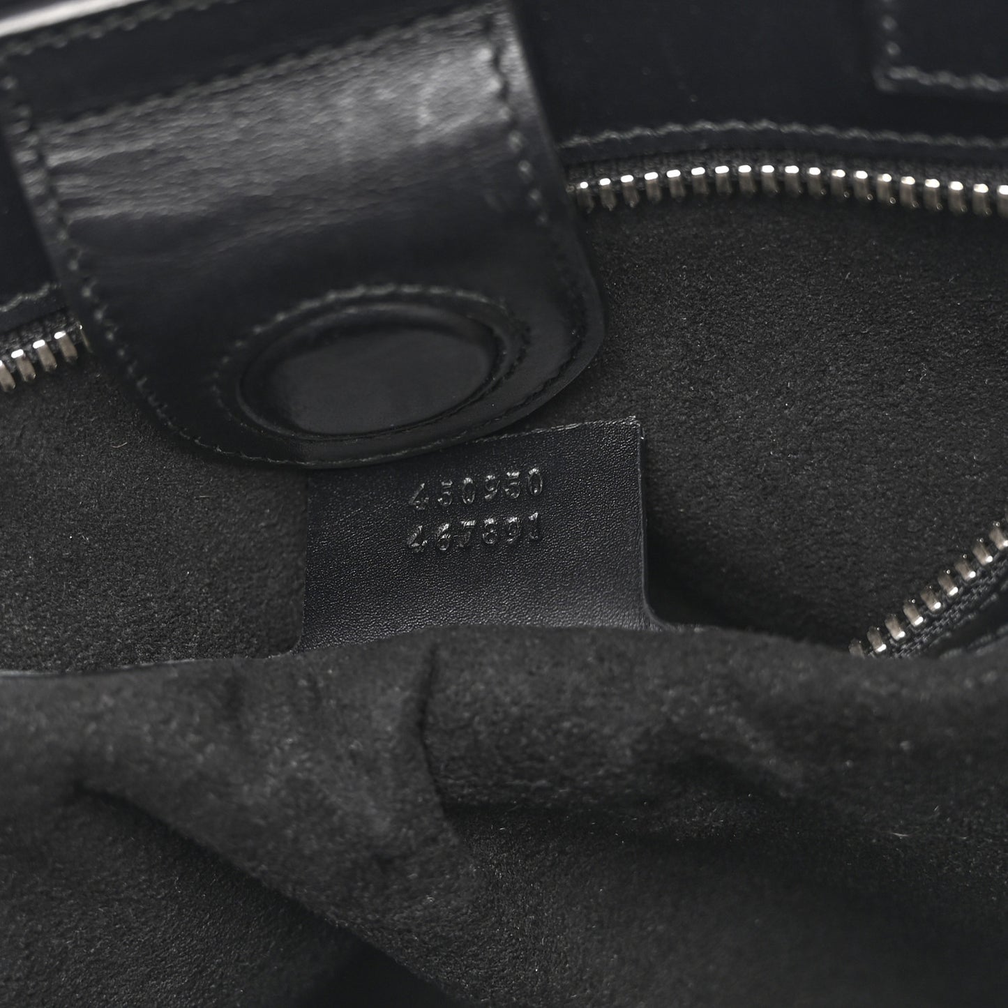GG Supreme Monogram Caleido Web Vertical Tote Black