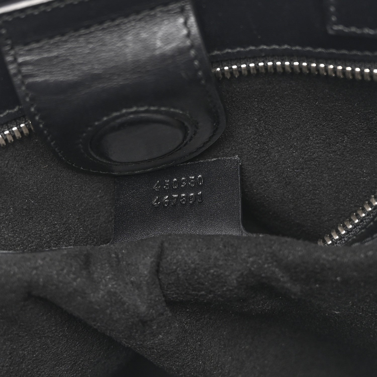 Gucci GG Supreme Monogram Caleido Web Vertical Tote Black 7 of 12