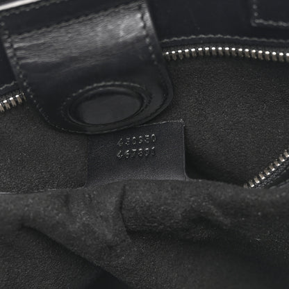 Gucci GG Supreme Monogram Caleido Web Vertical Tote Black 7 of 12
