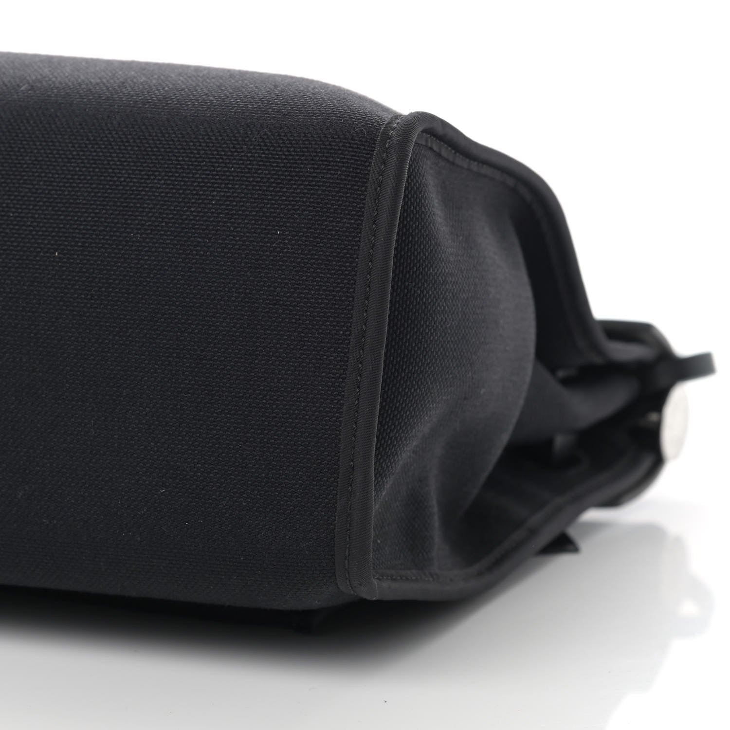 Hermes Military Toile Vache Hunter Herbag Zip PM 31 Black 11 of 17