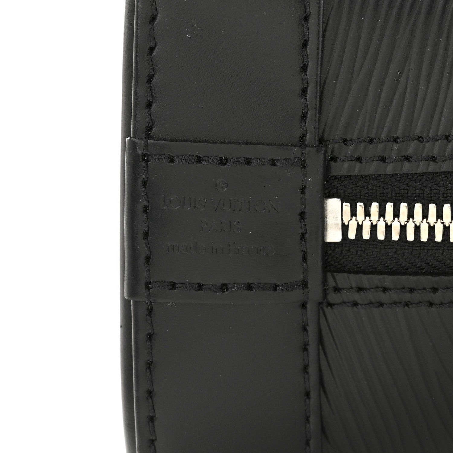 Louis Vuitton Epi Alma BB Black 6 of 9
