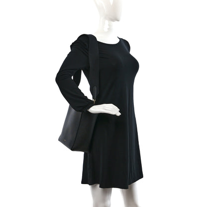 Celine Soft Grained Calfskin Small Sangle Bucket Bag Black 2 of 8