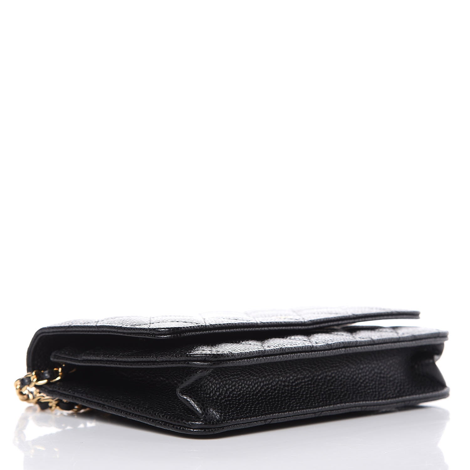 Chanel Caviar Quilted Wallet On Chain WOC Black 4 of 10