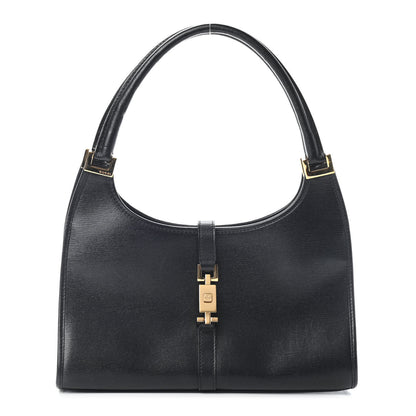 Gucci Calfskin Bardot Shoulder Bag Black 1 of 9