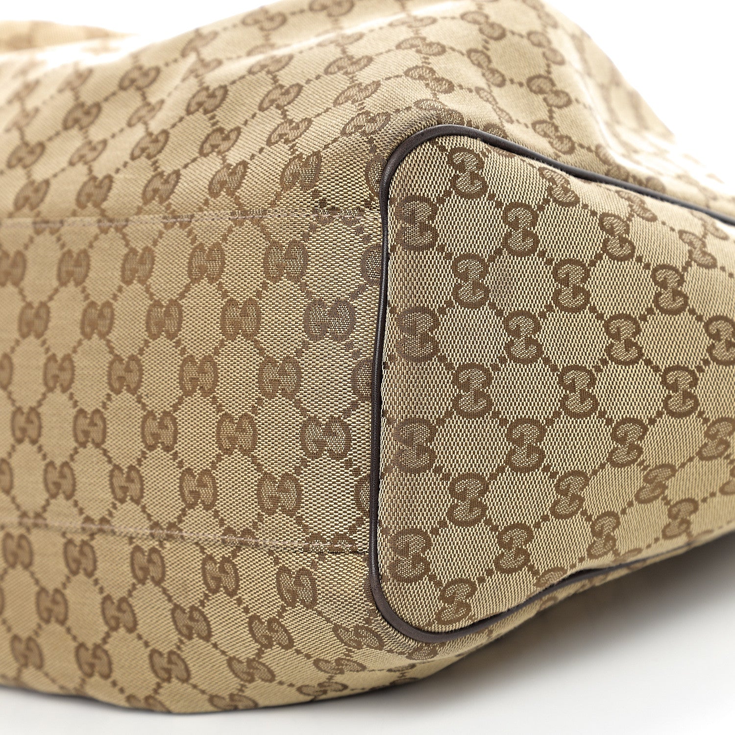 Gucci Monogram Large Sukey Tote Dark Brown 11 of 12