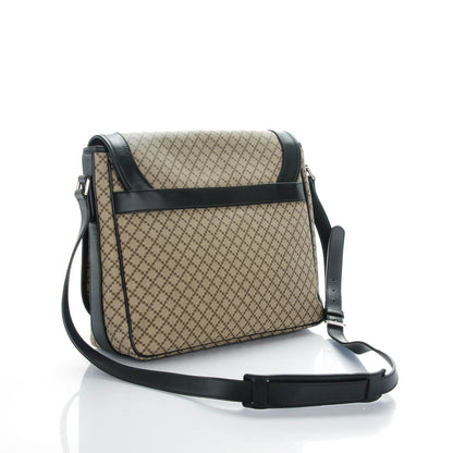 Gucci Diamante Large Flap Messenger Bag Beige Black 3 of 7