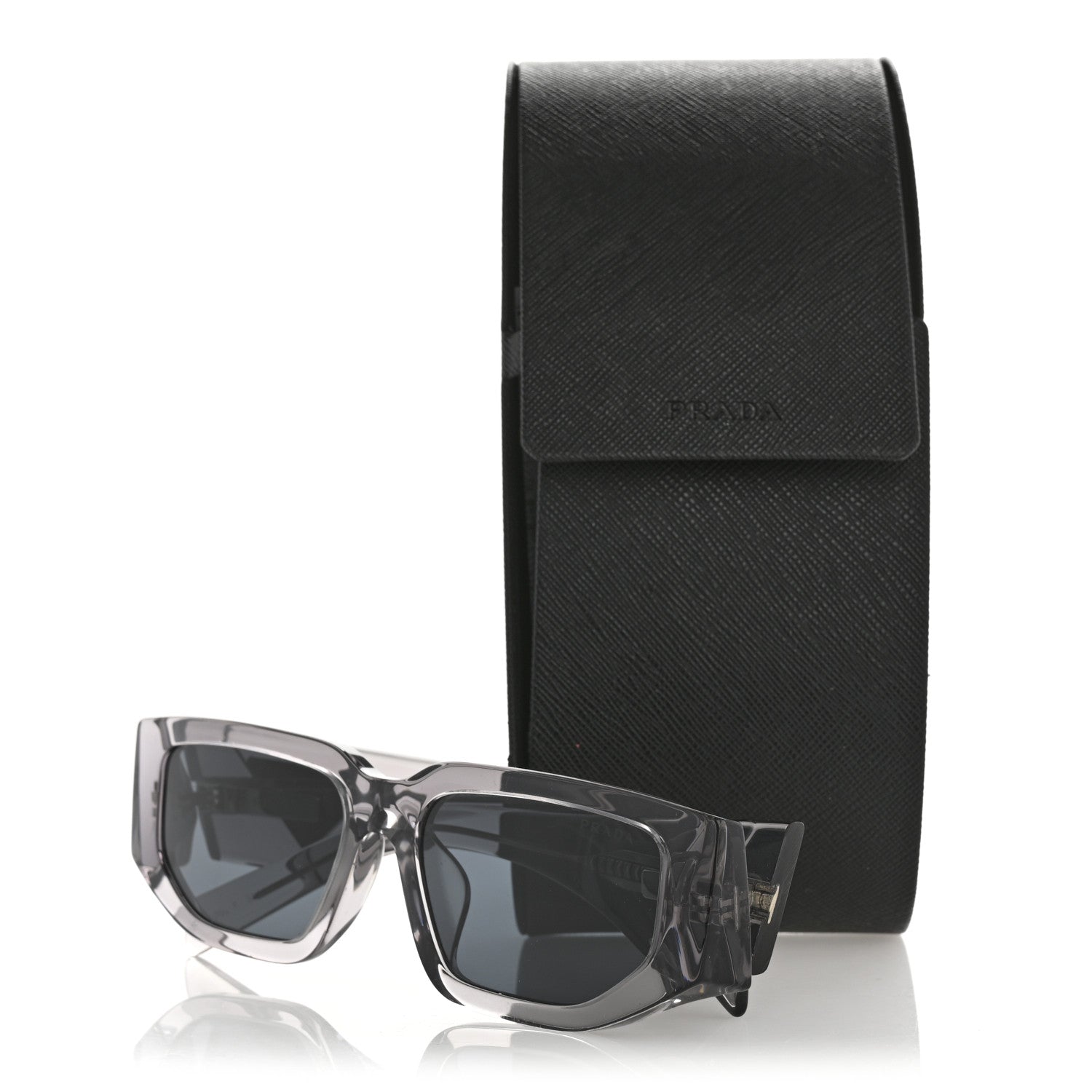 Prada Acetate Sunglasses SPR 09Z Grey 8 of 8