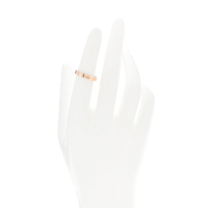 Cartier 18K Pink Gold Diamond 3mm C De Cartier Wedding Band Ring 49 5 2 of 5