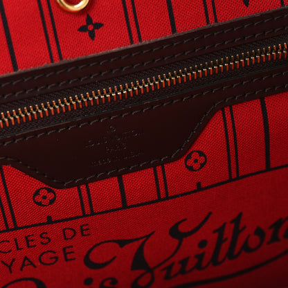 Louis Vuitton Damier Ebene Neverfull MM 6 of 10