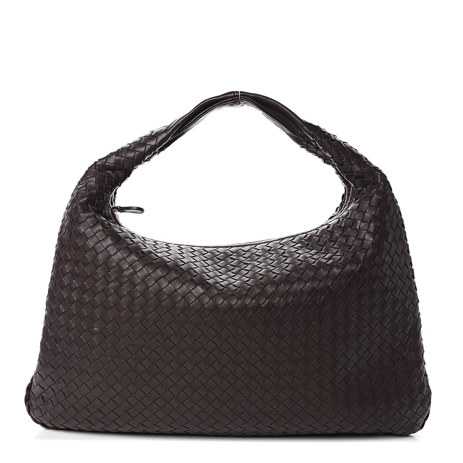 Bottega Veneta Nappa Intrecciato Large Veneta Hobo Ebano 1 of 11