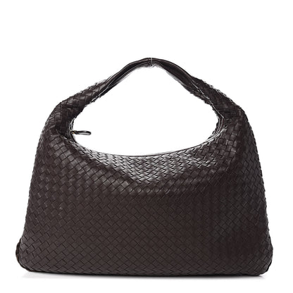 Bottega Veneta Nappa Intrecciato Large Veneta Hobo Ebano 1 of 11