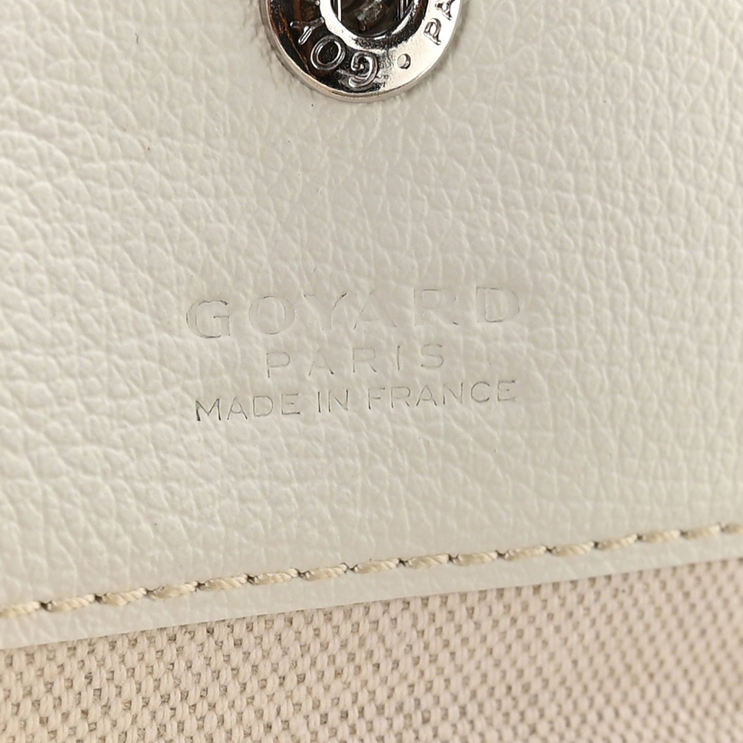 Goyardine Saint Louis GM White