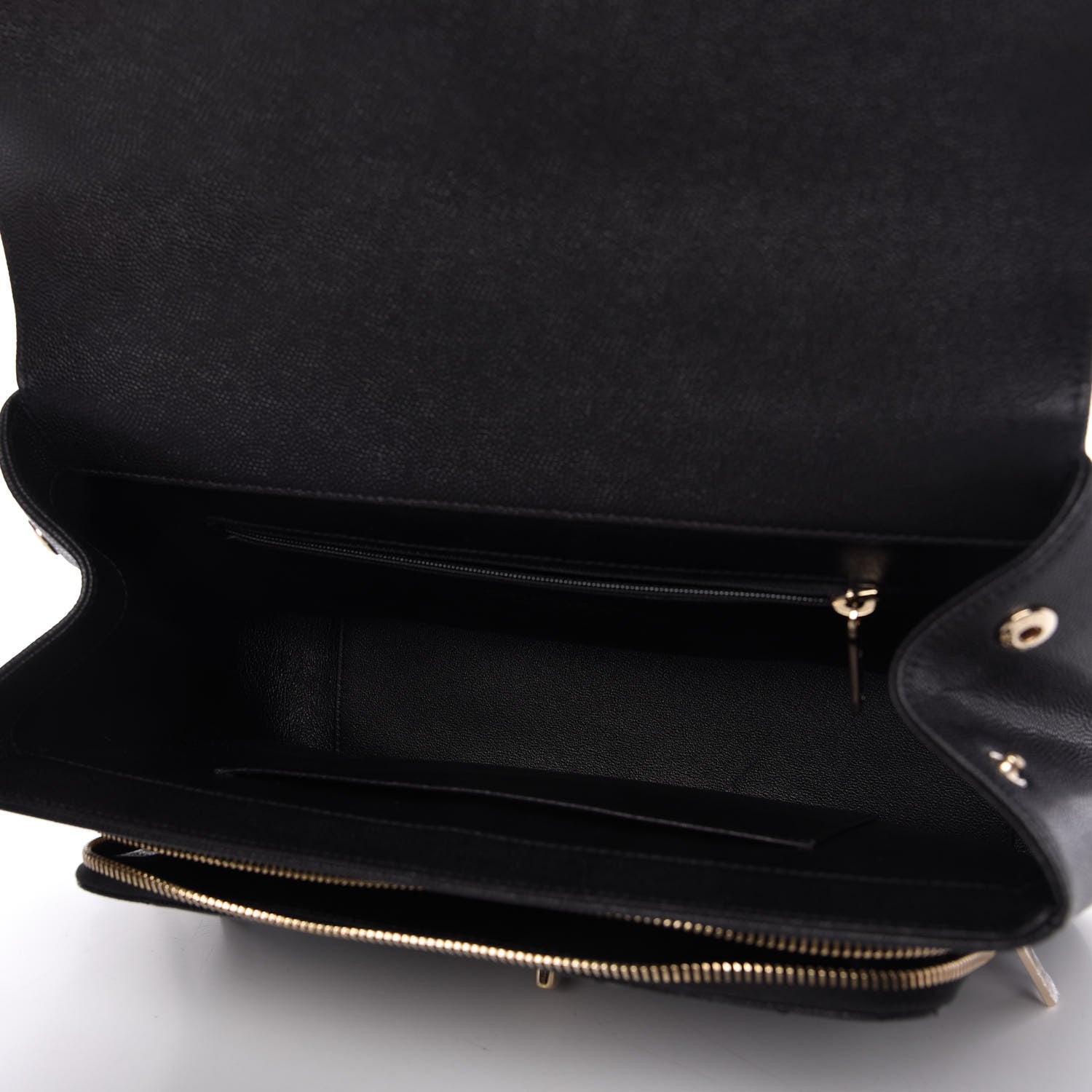 Chanel Caviar Quilted Large Business Affinity Flap Black 5 of 10