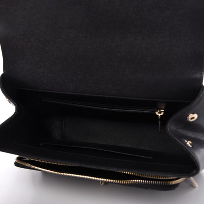 Chanel Caviar Quilted Large Business Affinity Flap Black 5 of 10