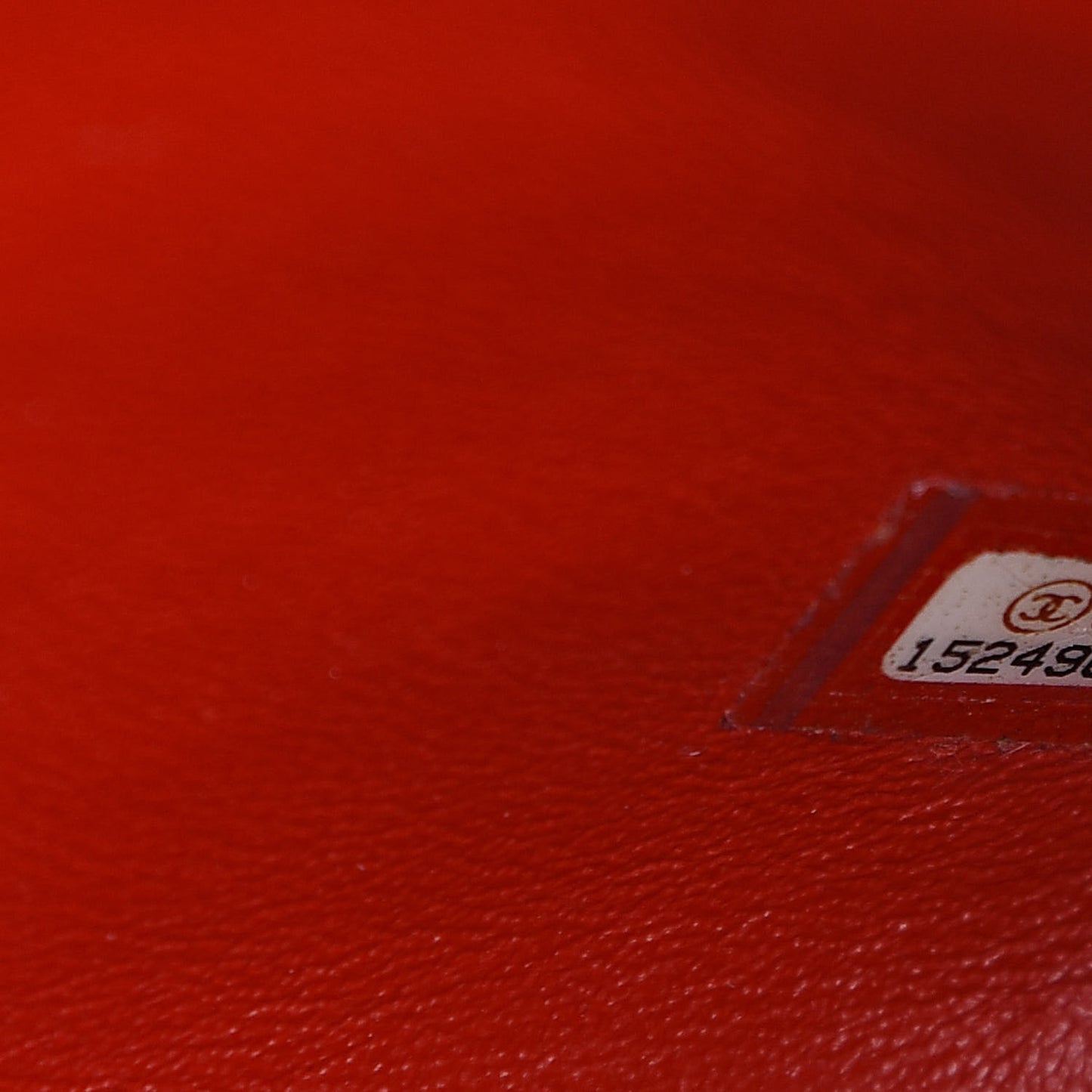 Lambskin Quilted Clutch With Chain Flap Red