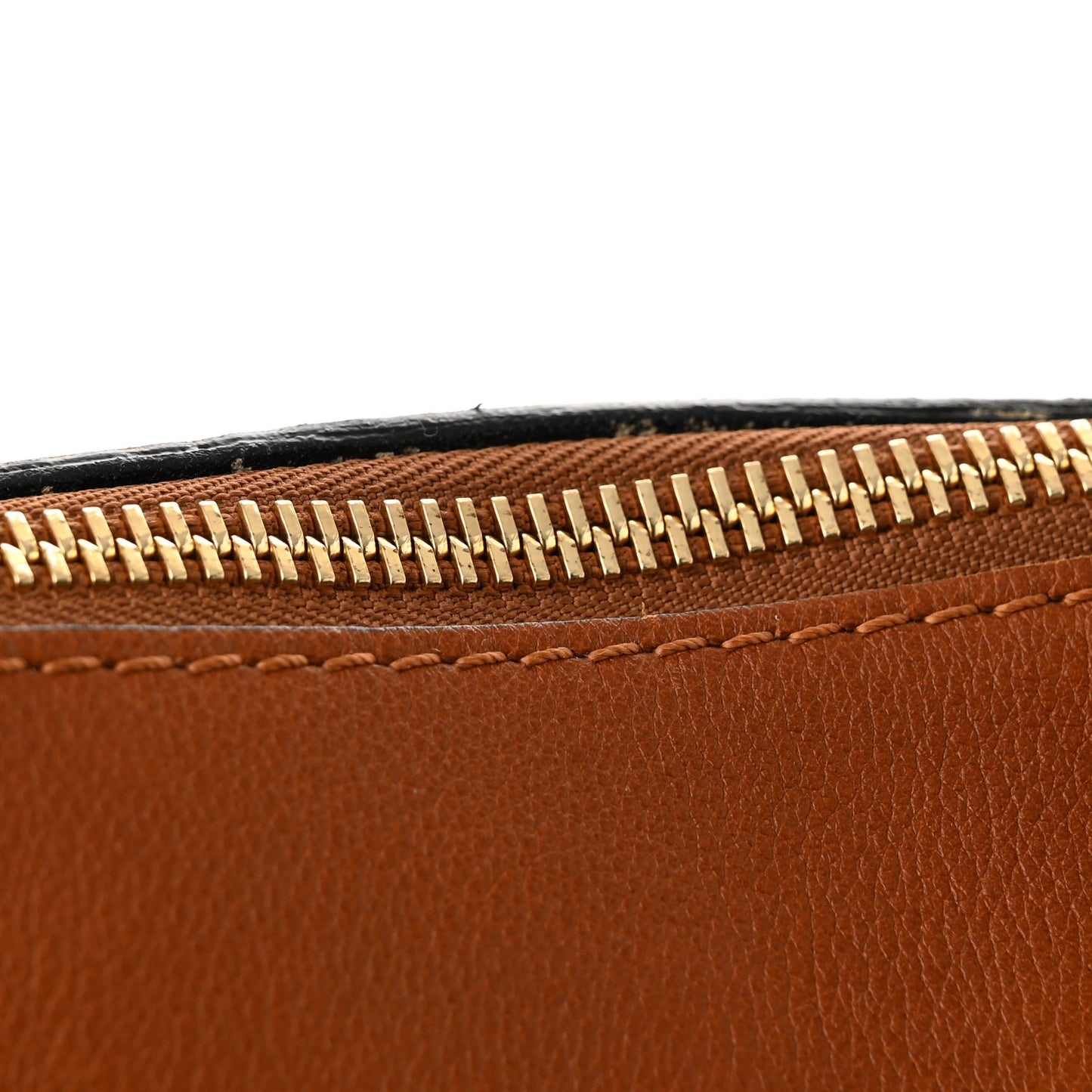 Calfskin Studded Medium Marcie Satchel Caramel